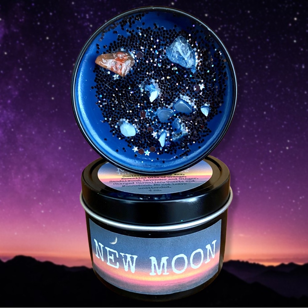 New Moon Candles | Vegan | Soy Wax
